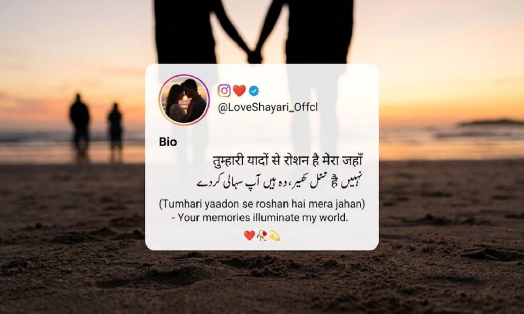 Instagram Bio Shayari Love