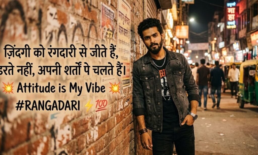 Instagram bio shayari hindi rangadari