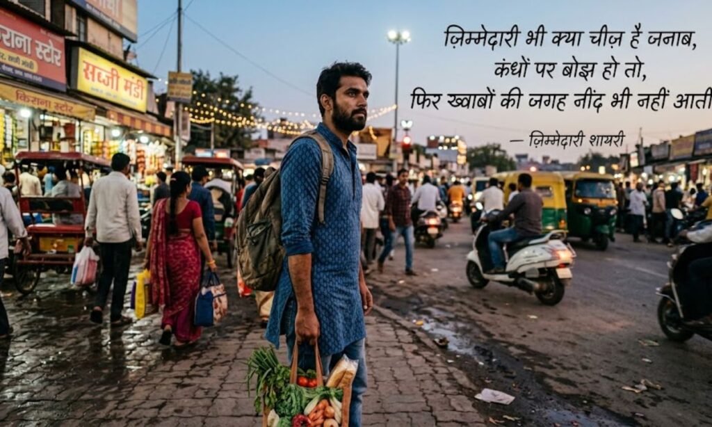Jimmedari Shayari