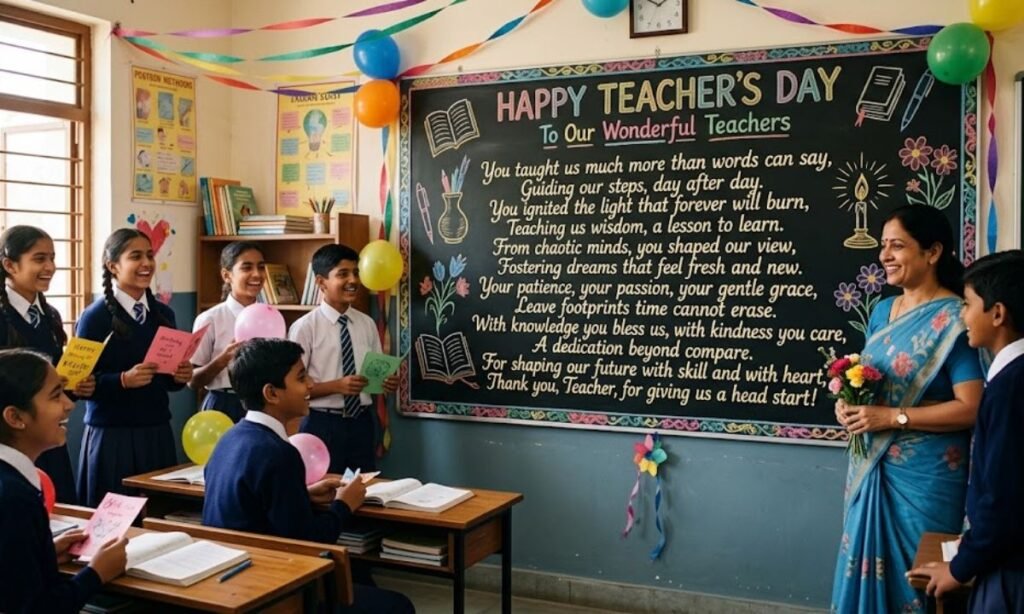 Long Shayari for Teachers in English ma