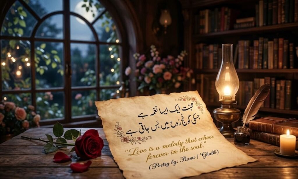 Mohabbat Ki Shayari Urdu English