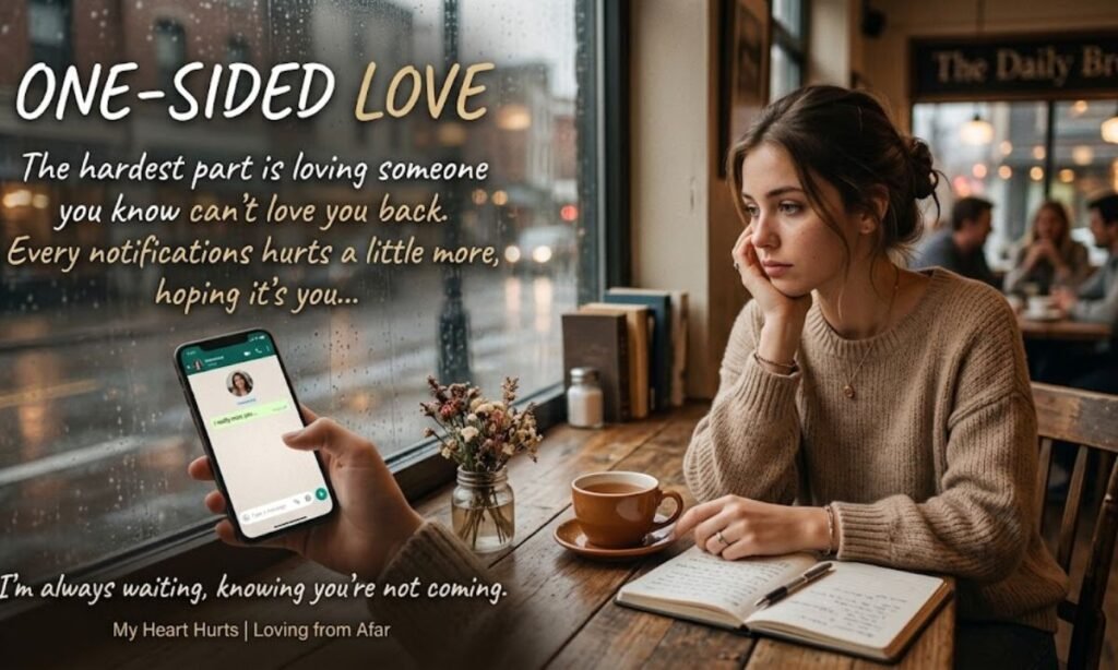One-Sided Love Status for WhatsApp and Instagram