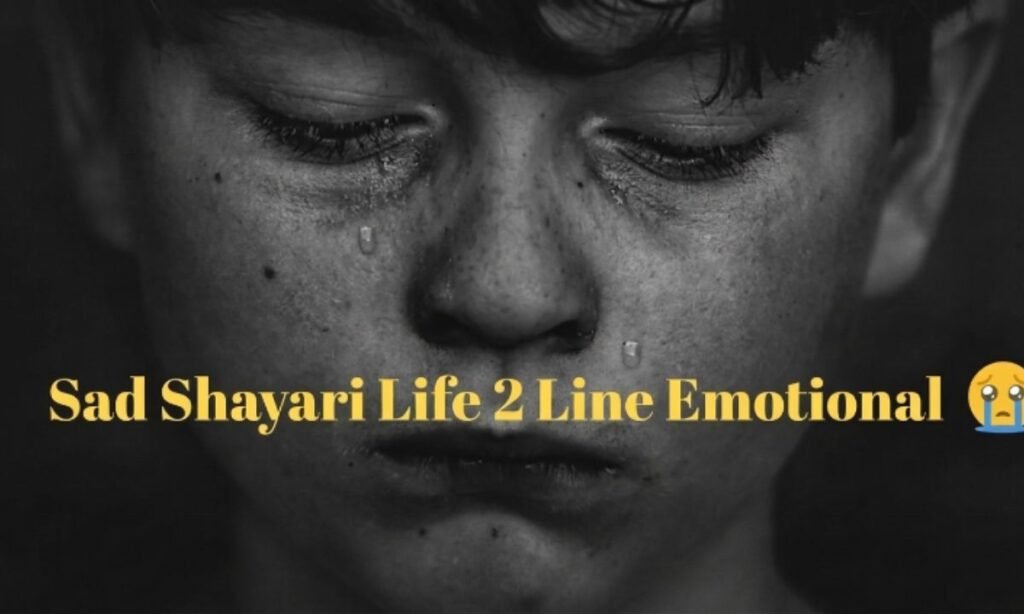 Sad Shayari Life 2 Line Emotional