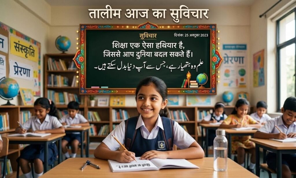 Taleem Aaj ka Suvichar