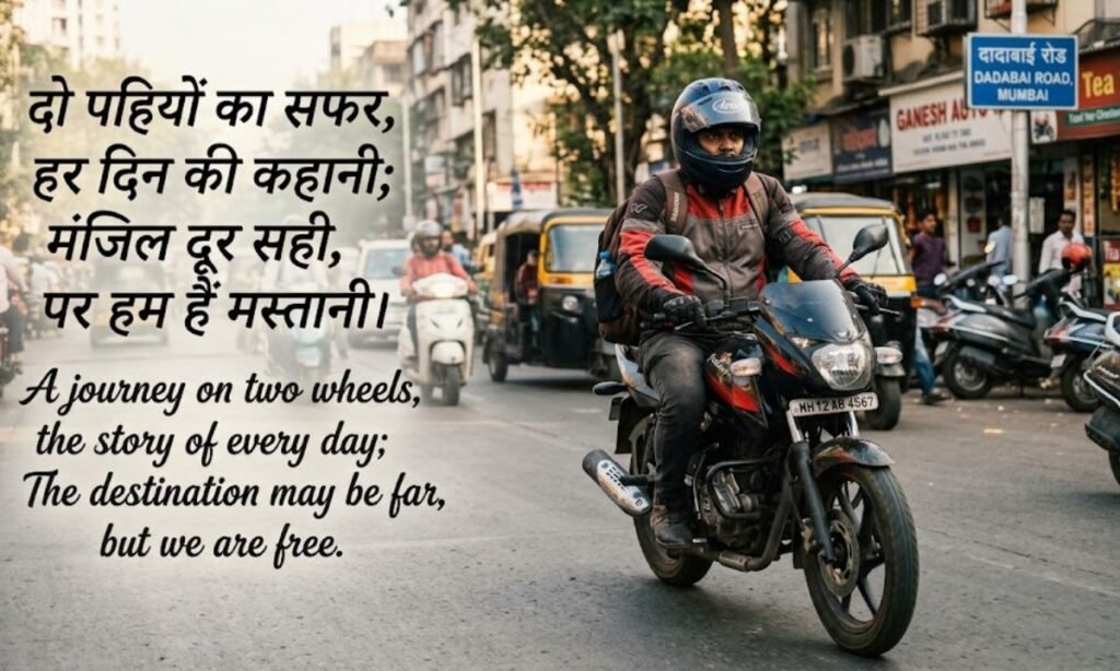 Two Wheeler Shayari for Everyd