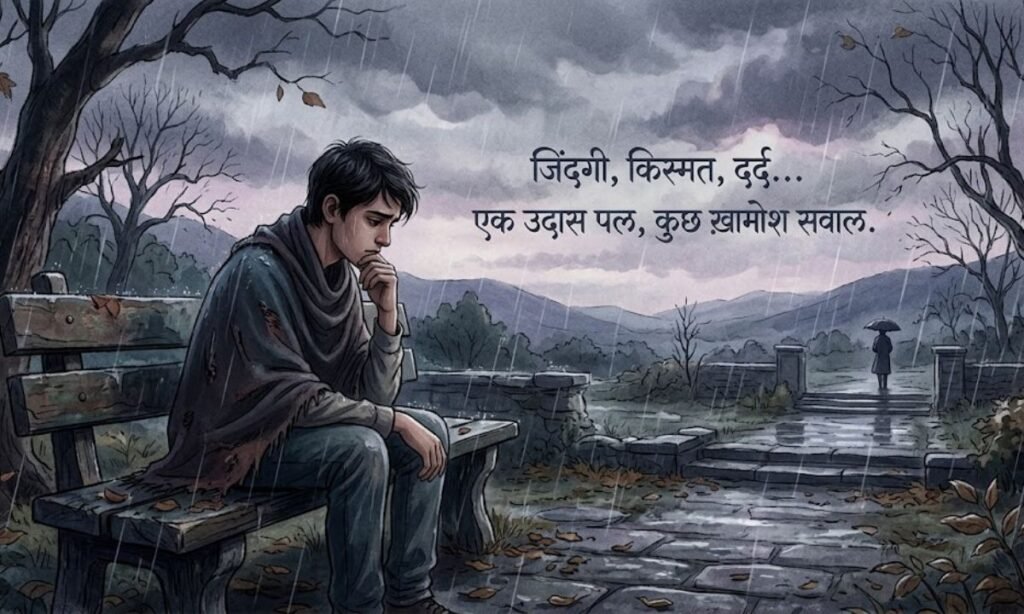 Zindagi Kismat Dard Sad Shayari