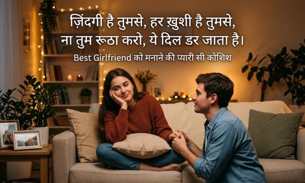 Best Girlfriend Ko Manane Ki Shayari