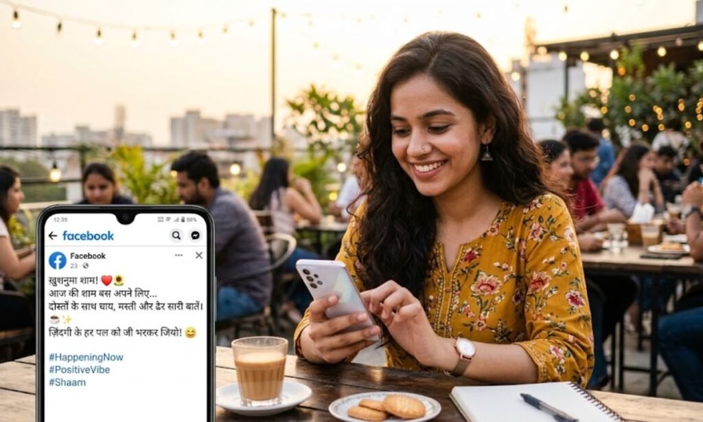 Facebook Status in Hindi with Emojis