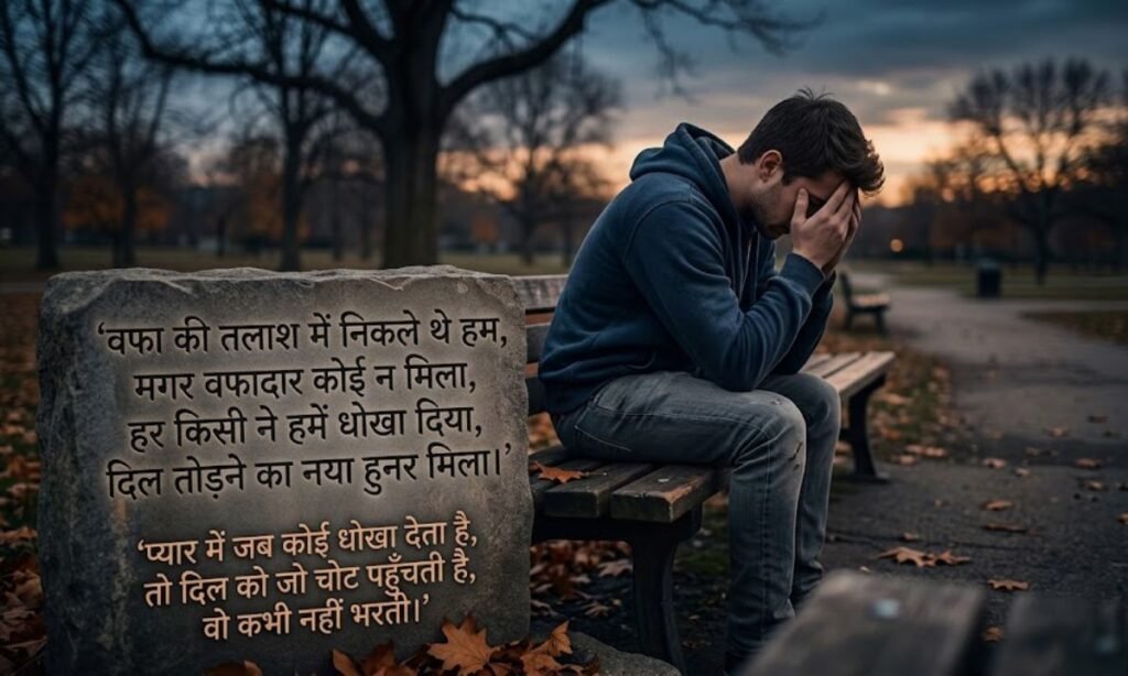 Heart Touching Dhoka Shayari in Hindi