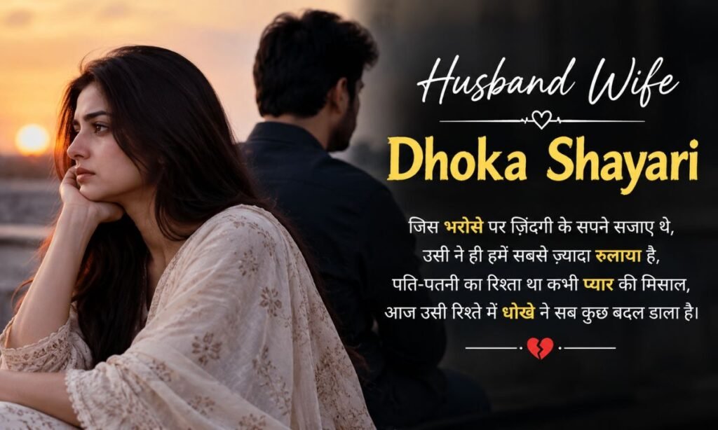 Husband Wife Dhoka Shayari11