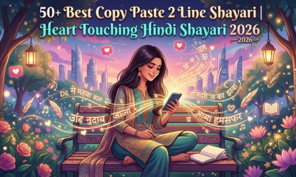 Best Copy Paste 2 Line Shayari