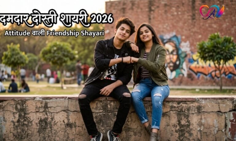 Dosti Attitude Shayari in Hindi
