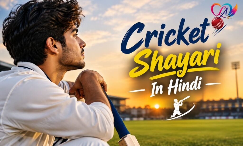 100+ Cricket Shayari in Hindi 2026 क्रिकेट पर