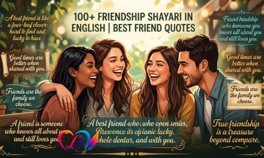 100+ Friendship Shayari in English Best Friend Quotes 