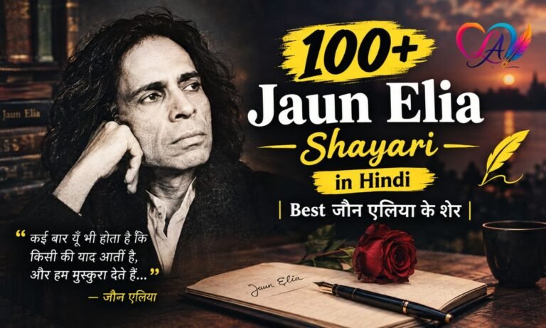 100+ Jaun Elia Shayari in Hindi Best जौन एलिया के शेर
