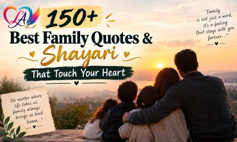 150+ Best Family Quotes & Shayari That Touch Your Heart (1)