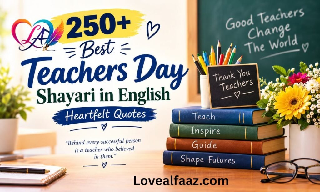250+ Best Teachers Day Shayari in English Heartfelt Quotes