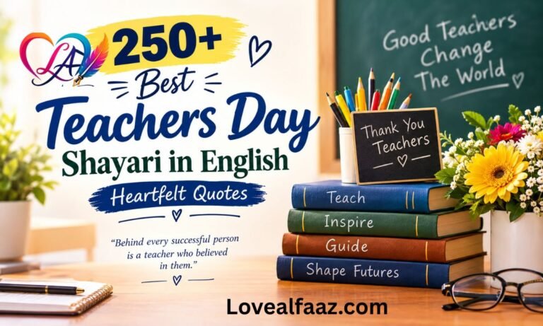 250+ Best Teachers Day Shayari in English Heartfelt Quotes